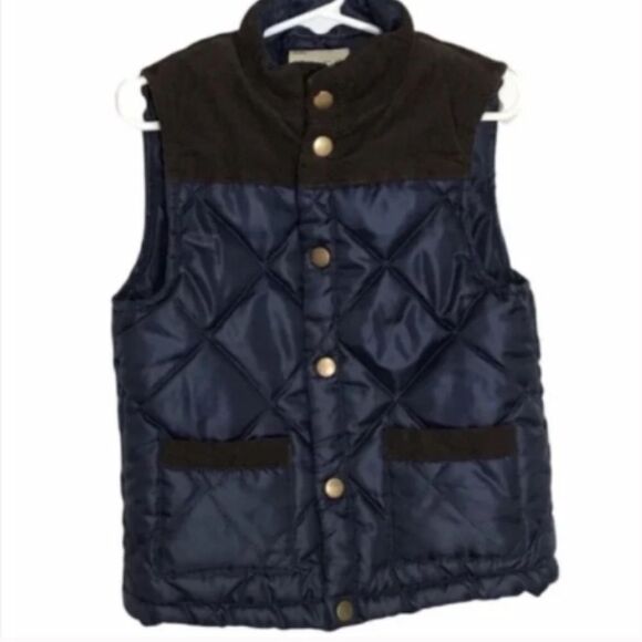 Kid’s Sovereign Code Navy Puffer Vest - Picture 1 of 9